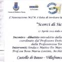 Incontro Dibattito Scorci di Sicilia 27 Aprile 2013
