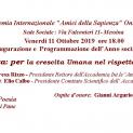 Inaugurazione anno accademico 2019-2020 Assaggi di poesia